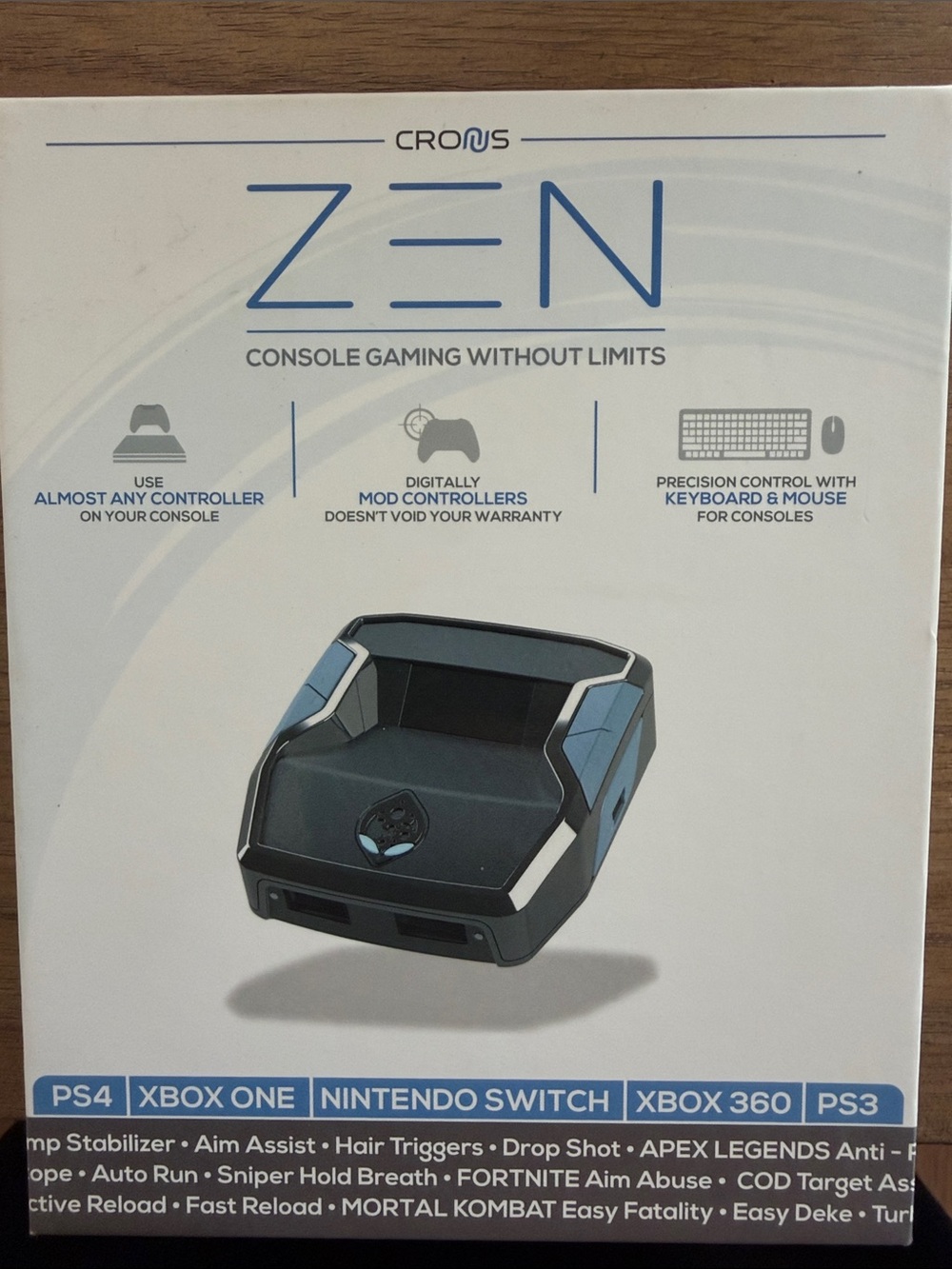 Zen Game Adapter - Black and Blue